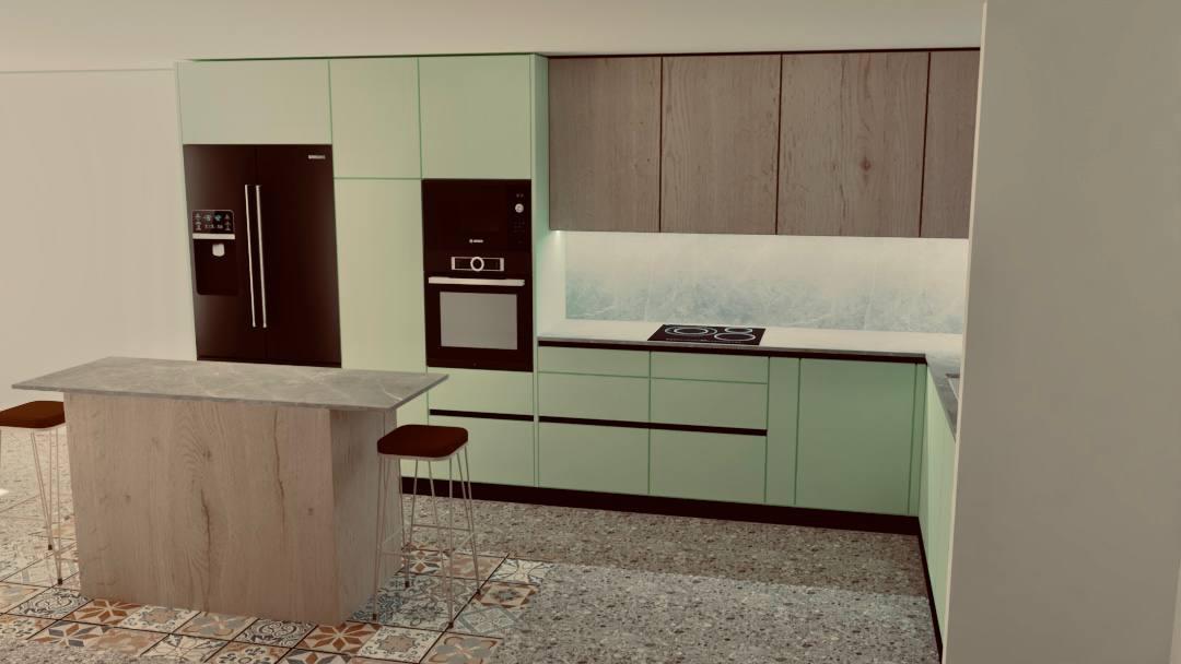 Render Cocina Altafulla vista 3